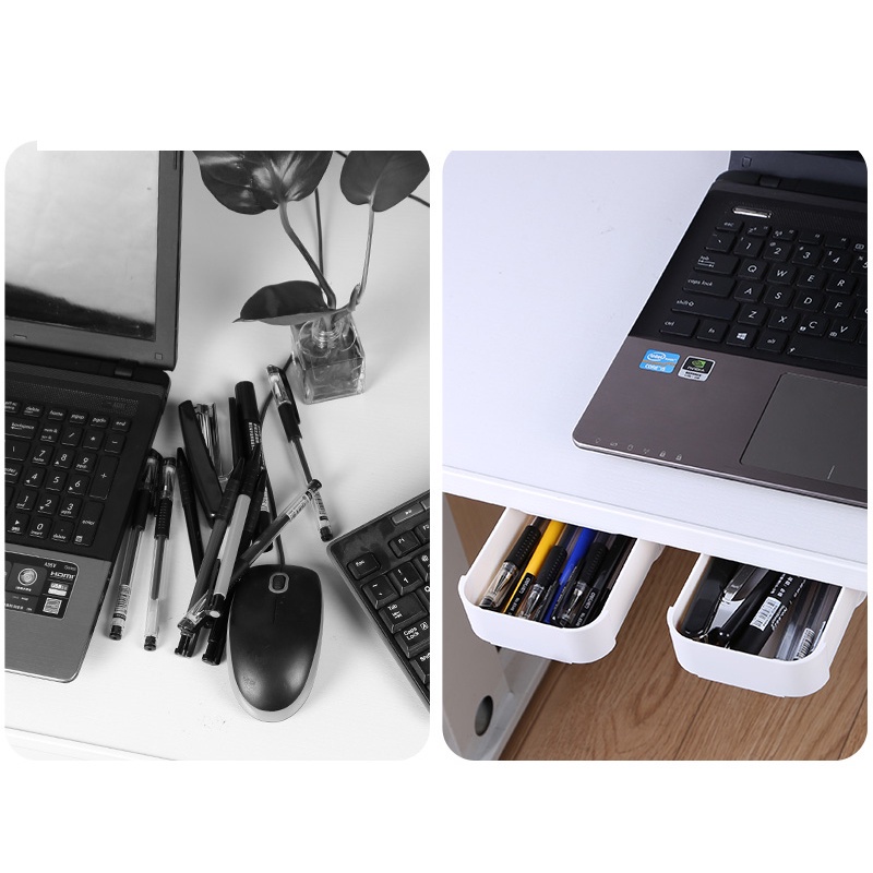 A - LIFE Hộp Đựng Đồ Dùng Văn Phòng Phẩm Để Bàn Dạng Ngăn Kéo Tàng Hình Dành Cho Học Sinh / Văn Phòng