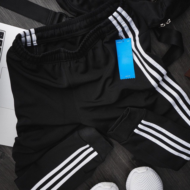Quần Jogger Thể Thao Nam 3 Sọc ( Hình Thật ) - Chất Liệu 2 Da 4 Chiều form 46-76kg | BigBuy360 - bigbuy360.vn