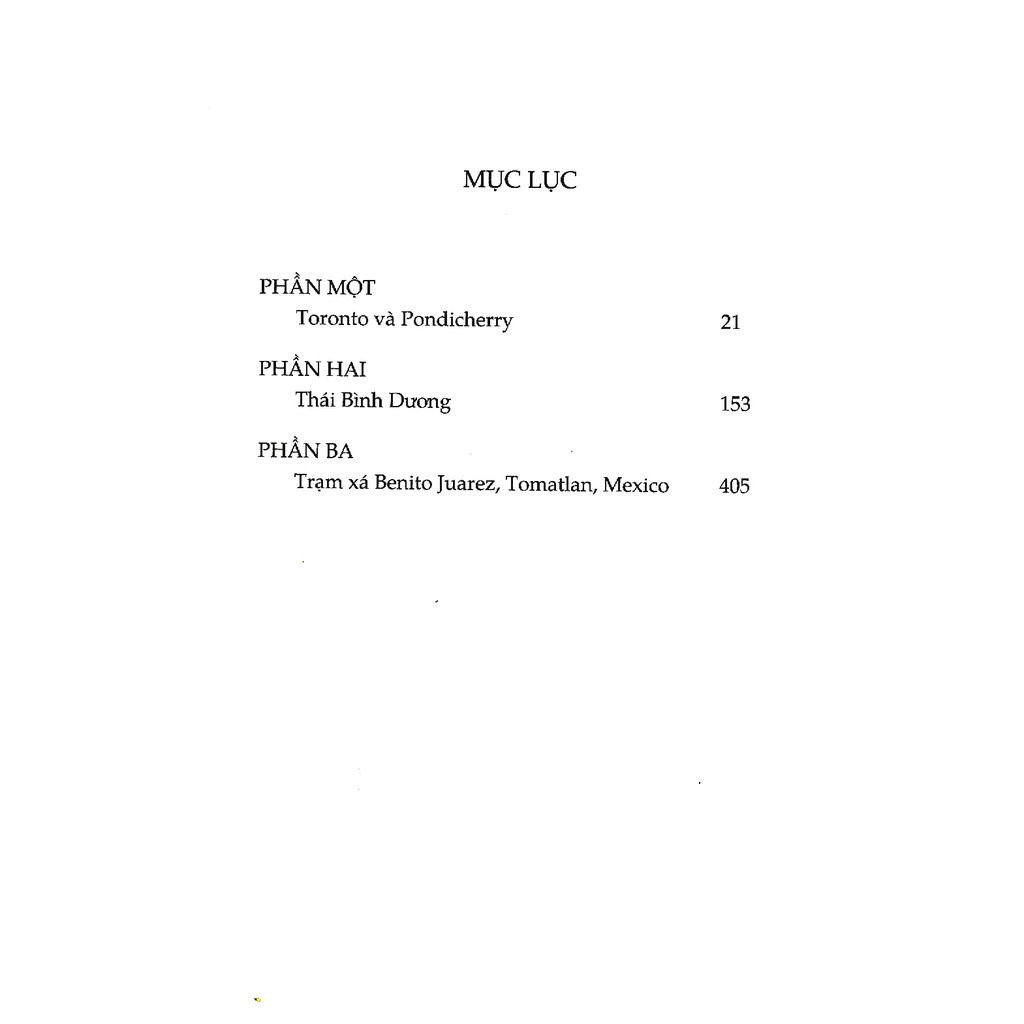 Sách - Cuộc Đời Của Pi