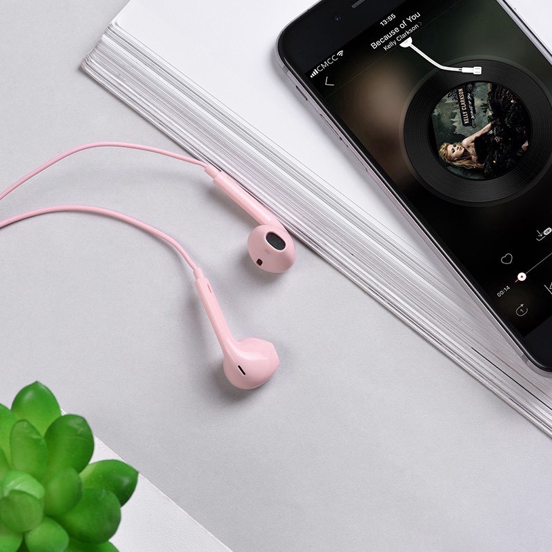 Tai nghe nhét tai có dây G68 jack cắm 3.5mm tích hợp micro sử dụng cho điện thoại androi và ios