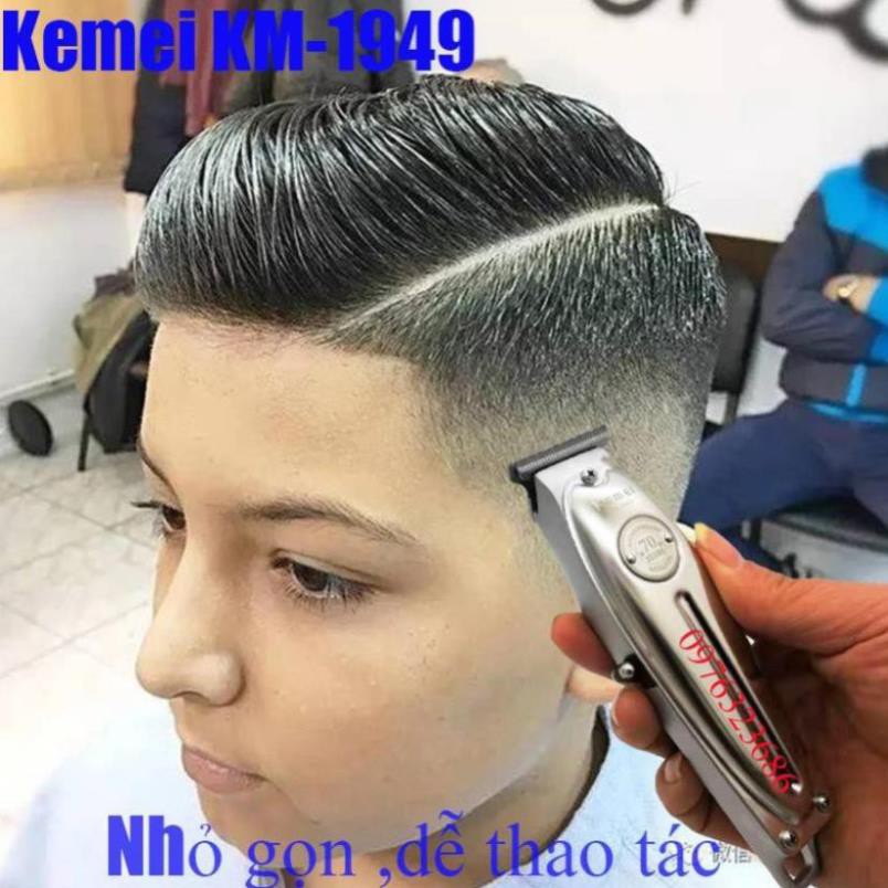 Tông đơ cạo viền Kemei Km- 1949 sắc bén bền bỉ dành cho salon và thợ tóc