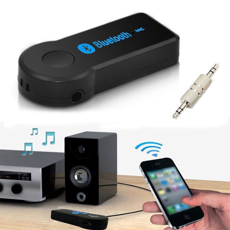 Thiết bị thu phát Bluetooth V3.0 không dây jack cắm 3.5mm dùng cho xe hơi | BigBuy360 - bigbuy360.vn