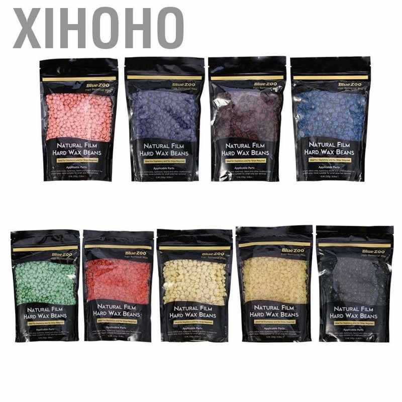 Xihoho Film Hard Wax Beans Hair Removal Waxing Hot Bikini Depilatory No Strip Pellet~