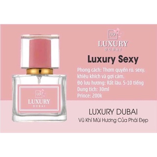 nước hoa luxury sexy