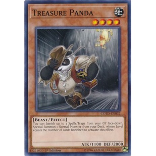 Thẻ bài Yugioh - TCG - Treasure Panda / COTD-EN032'