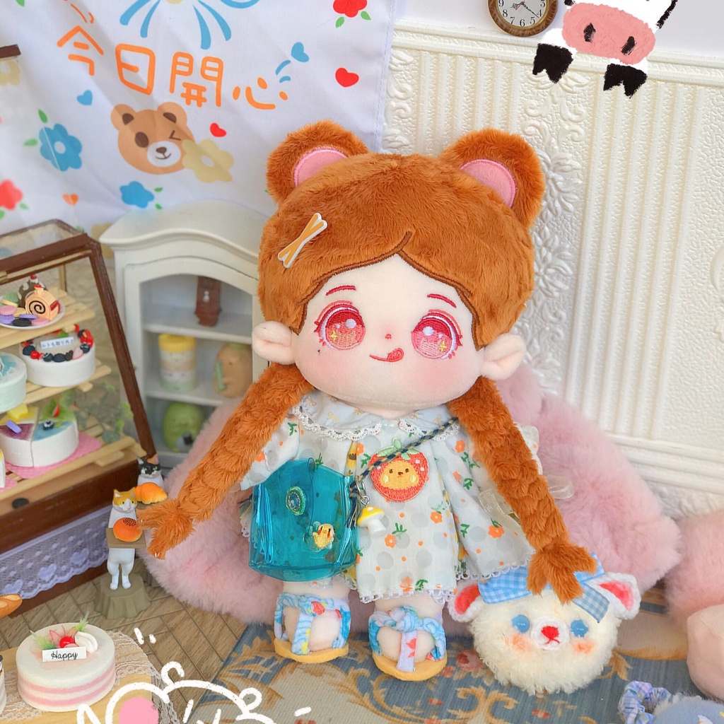 DOLL ĐỊCH LỆ NHIỆT BA 20CM - BÚP BÊ ĐỊCH LỆ NHIỆT BA TÓC DÀI CÓ TAI
