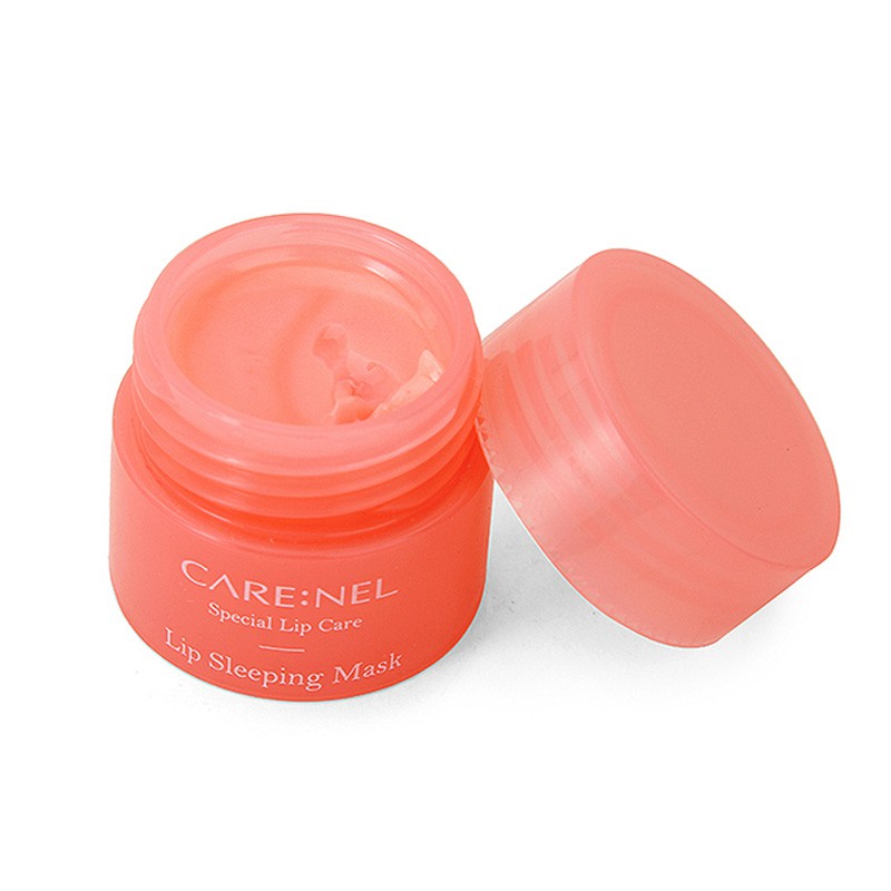 Mặt nạ ngủ môi care:nel Lip Sleeping Mask 5g - Dưỡng Và Trị Môi Thâm (Pink)