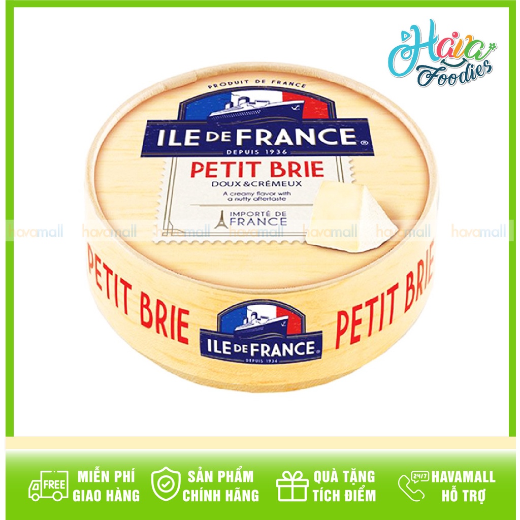 Phô Mai Pháp ILE DE FRANCE 125gr - PETIT BRIE