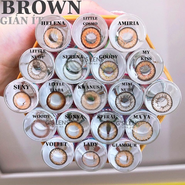 Lens mắt 50k màu ib