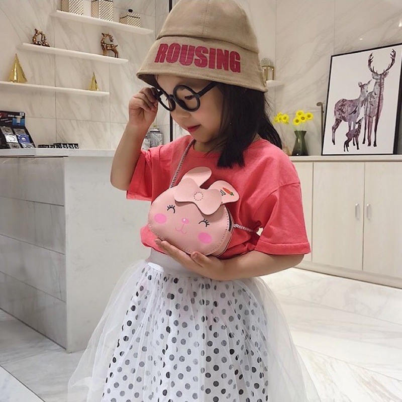 Túi đeo chéo hình thú dễ thương cho bé trai, bé gái