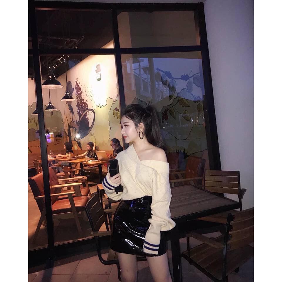 🎀 Chân váy da bóng trơn!!!!