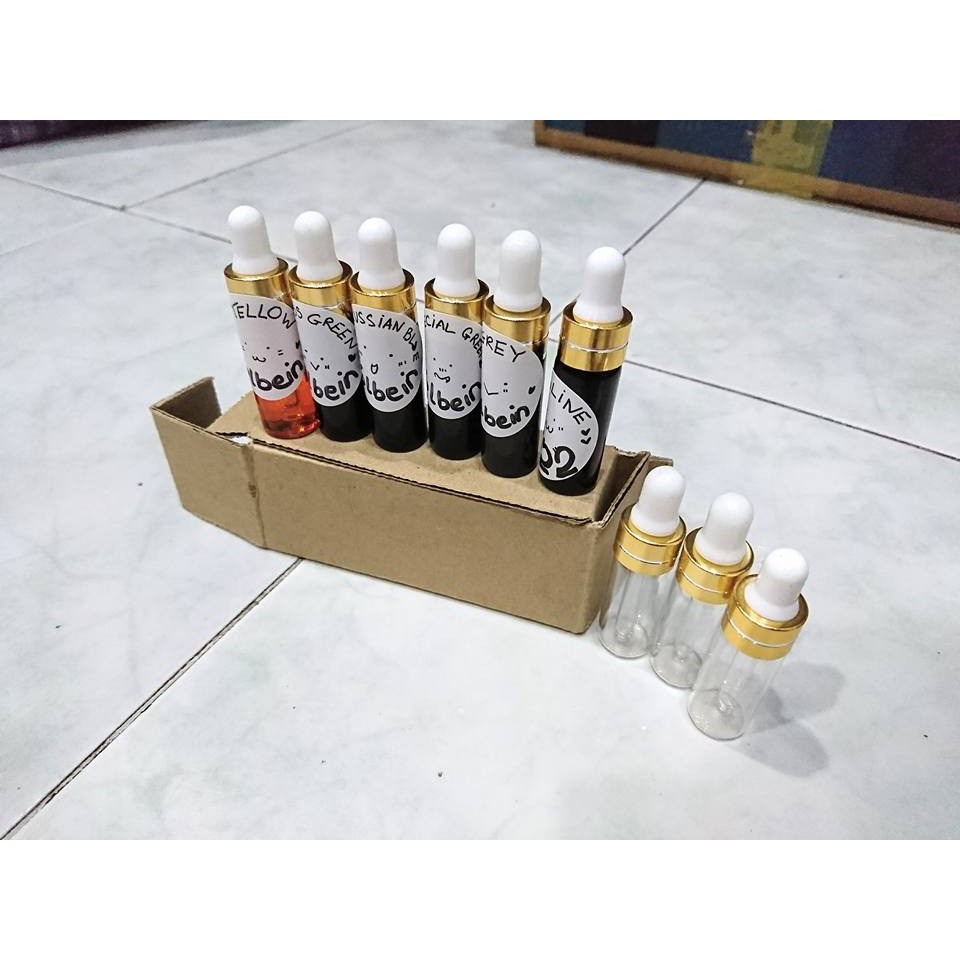 [mỗi lọ 3ml hoặc mỗi lọ 5ml] Mực vẽ Holbein lọ thủy tinh nhỏ