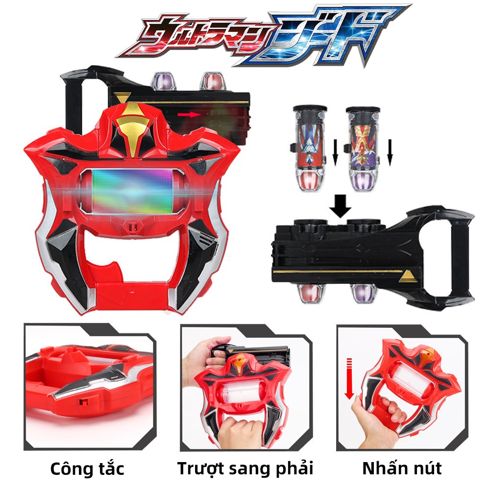 Ultraman Geed Riser Siêu nhân điện quang Đồ chơi cậu bé biến hình thiết bị định hình đồ chơi cho bé trai