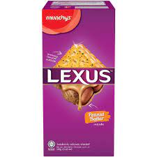 Bánh Quy Kẹp chocola - đậu Phộng Munchy's Lexus Malaysia Hộp 150gr