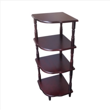 Kệ góc 4 tầng, Nâu | Gỗ Đức Thành - 41022K
