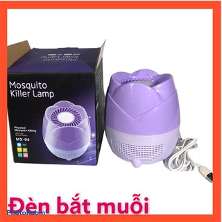 Đèn diệt côn trùng ruồi muỗi KILLER LAMP cánh sen màu tím mã MX04