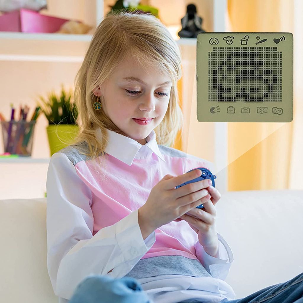 Điện tử Kỹ Thuật Số Pet Đồ Chơi Trò Chơi Tamagotchi Khủng Long Ảo Vật Nuôi Móc Khóa
