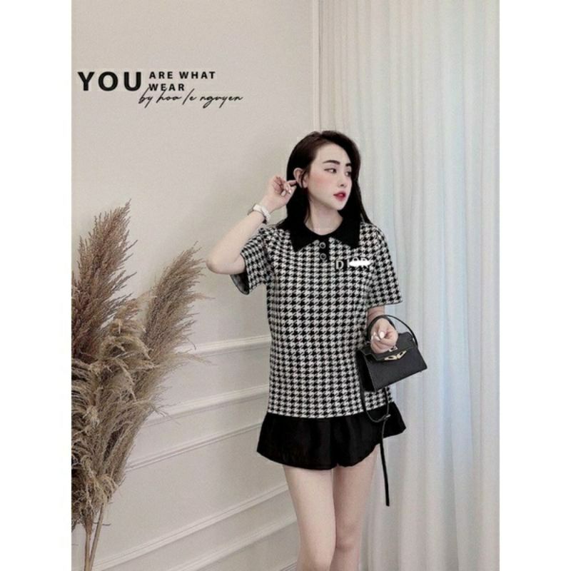 ❤ANH BIGSIZE Set bộ ziczac cho nàng chubby lụa mango 65-90kg