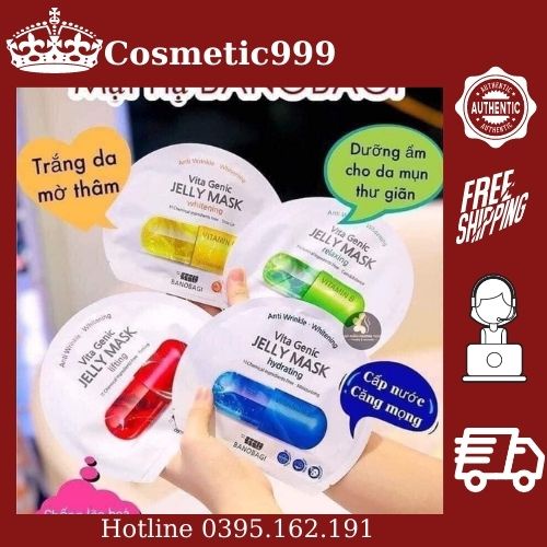COMBO 5 Mặt nạ Banobagi Vita Genic Lifting Jelly Mask  - Cosmetic999