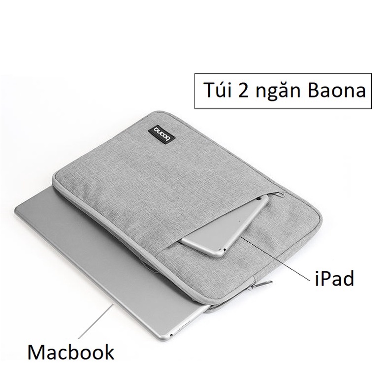 Túi chống sốc, chống thấm, siêu mỏng, thời trang Bubm, Baona dùng cho iPad/ Macbook/ Surface/ Laptop/ Tablet Vu Studio