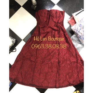 ĐẦM GẤM XOÈ CÚP NGỰC (KÈM VIDEO HÌNH THẬT)