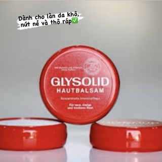 Kem Nẻ Glysolid Hautbalsam, 100 ml (Đức)