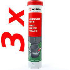 Mỡ nhập khẩu trực tiếp từ đức chính hãng chịu nhiệt cao 400 ml Wurth 08938711