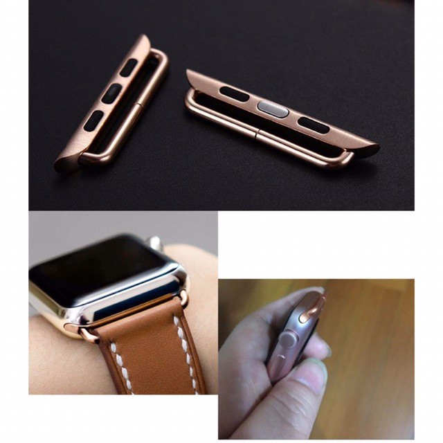 Chốt Adapter và khoá chốt thay thế dành cho apple watch đồng hồ thông minh iwatch 1/2/3/4/5/6/SE size 38/40/42/44 mm