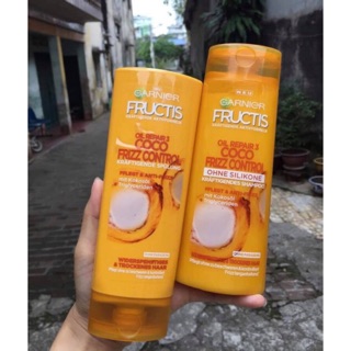 GỘI XẢ GARNIER TINH DẦU DỪA