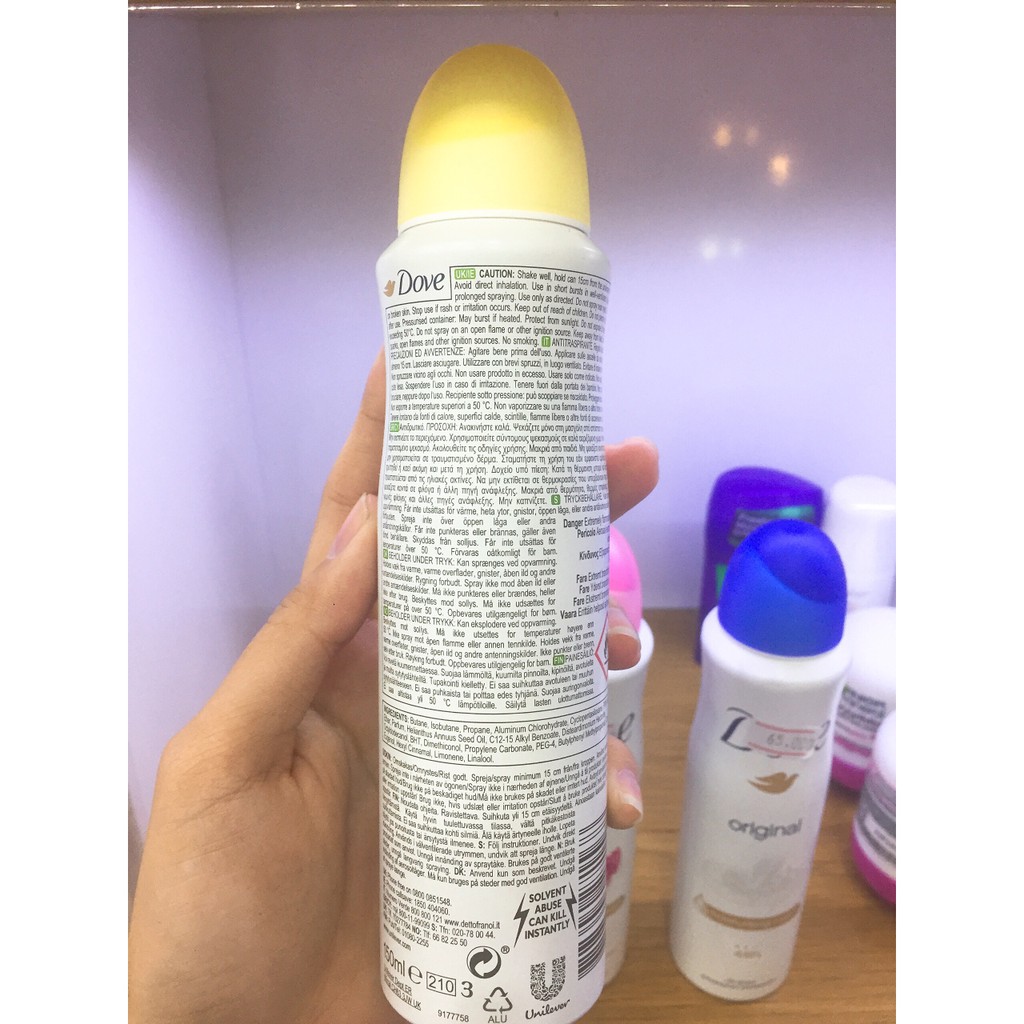 Xịt Khử Mùi Dove Go Fesh 150ml | BigBuy360 - bigbuy360.vn