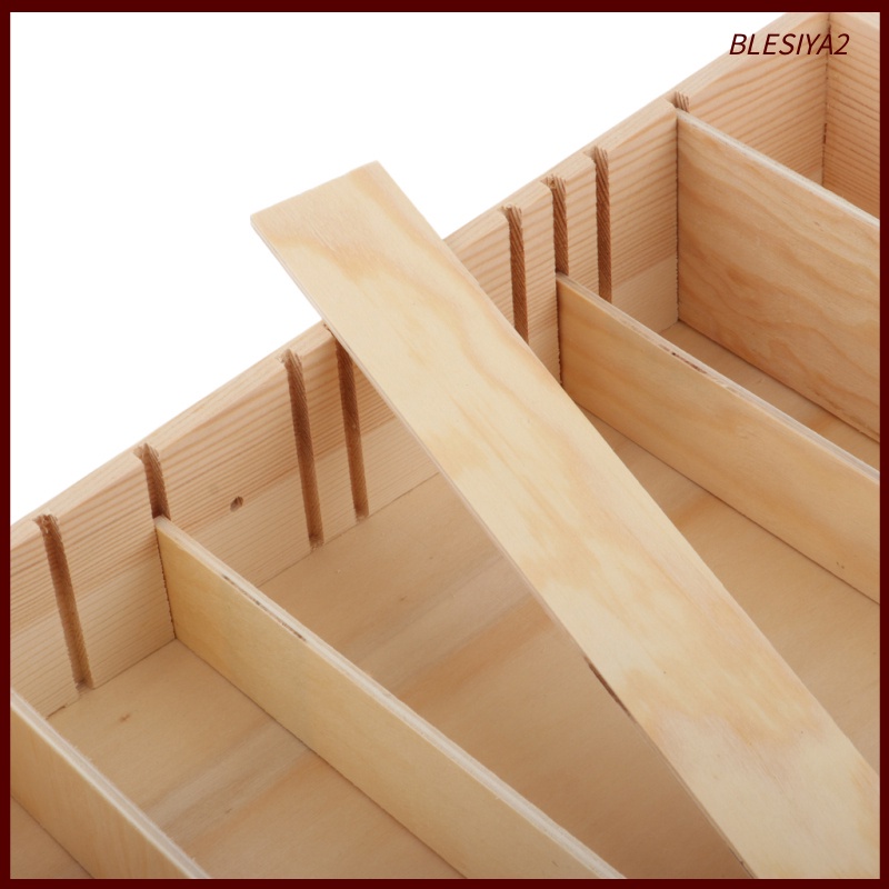 6 Tier Pigment Paint Bottles Rack Wooden Organizer Hobby Model Making Tools