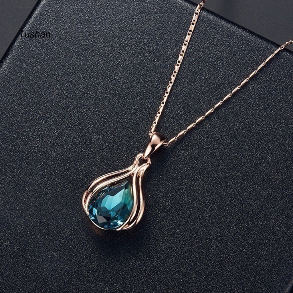 Vòng cổ / Bông Tai Hình Giọt Nước Siêu Nhẹ Thời Trang Dự Tiệc Cho Nữ