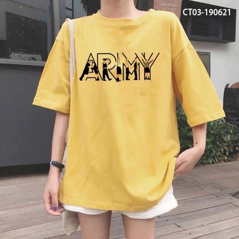 Áo Thun BTS ARMY Hình Vẽ Bóng - CT03-190621