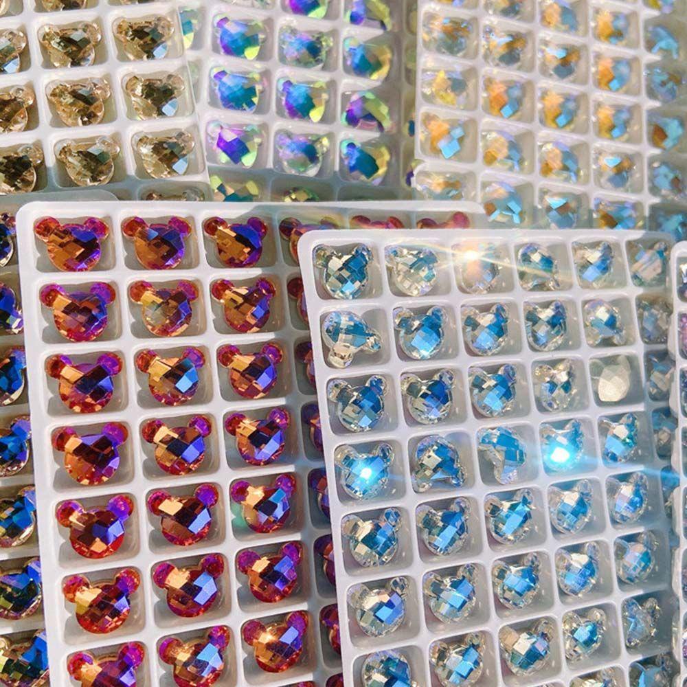 Móng Tay Giả Họa Tiết Hoạt Hình DYRUIDOJ|Phụ Kiện Trang Trí Móng Tay 3D Hình Chuột Mickey Xinh Xắn|Phụ Kiện Trang Trí Móng Tay Xinh Xắn