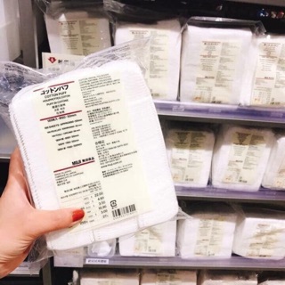 Bông tẩy trang muji