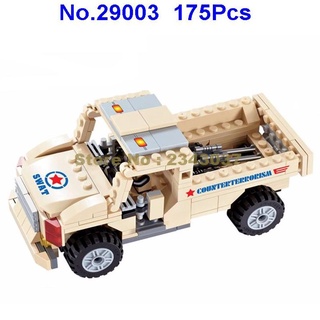 Lắp ráp not lego mô hình Xe Quân Sự 29003
