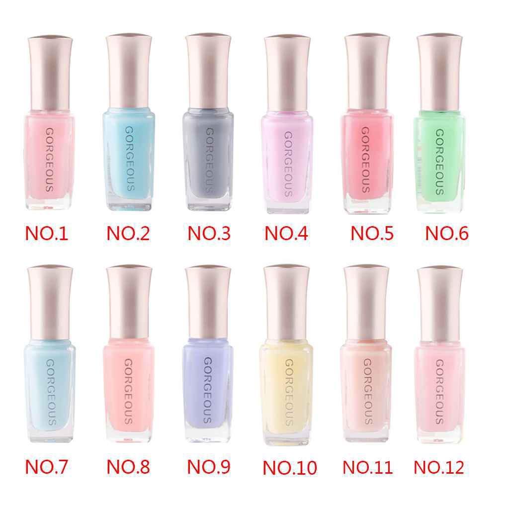 Sơn Móng Tay 10ML Màu Trong Mờ Không Lộ Nhanh Khô