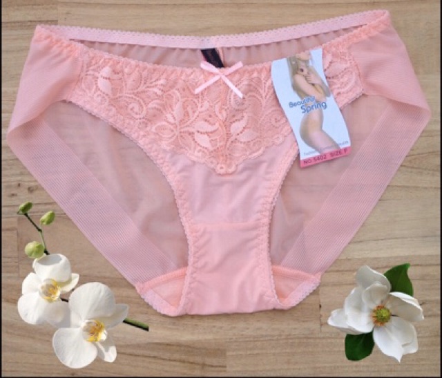 Quần lót Lụa Không Viền Nâng Mông 5402