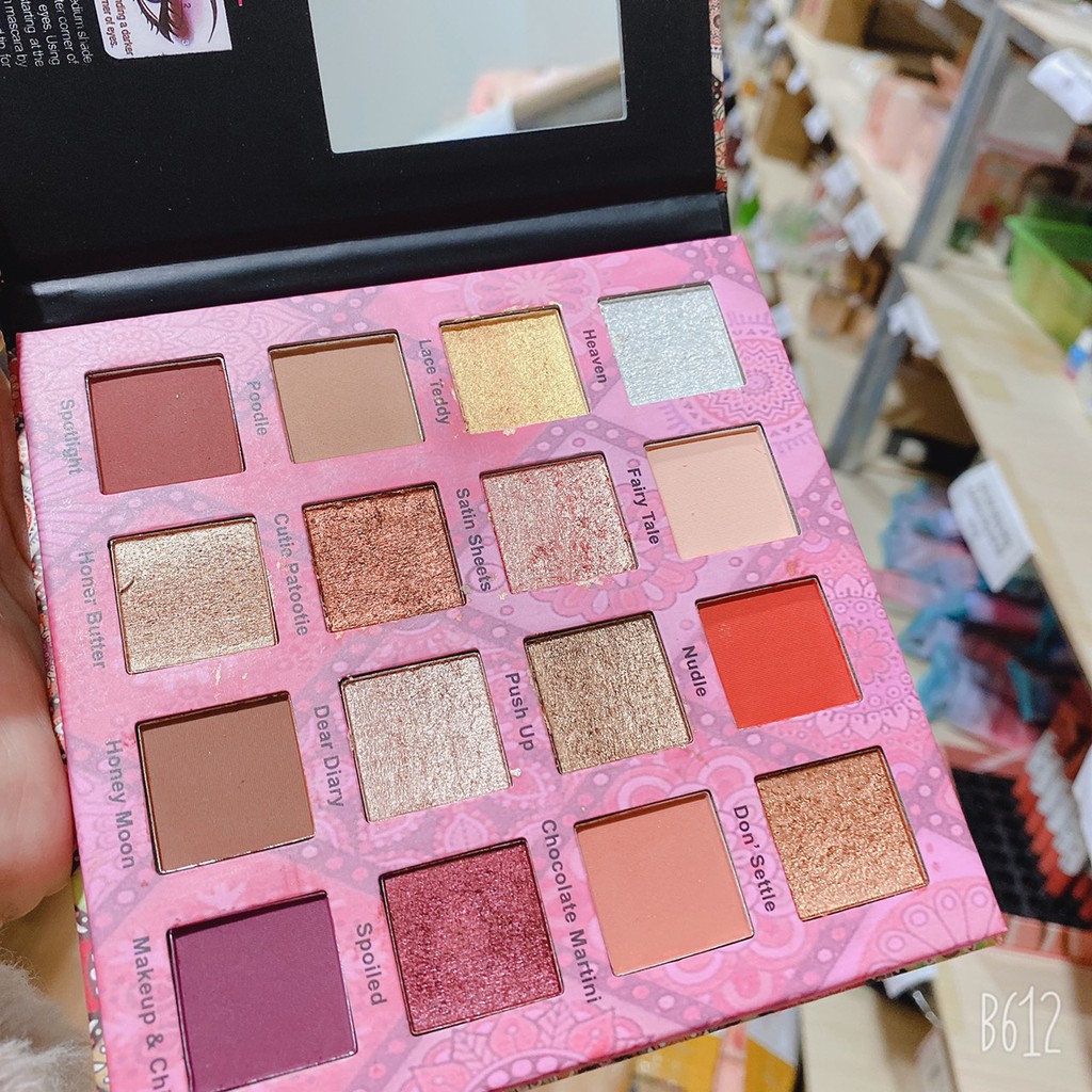 Phấn mắt mix nhũ 16 ô Treeceng F227 | BigBuy360 - bigbuy360.vn