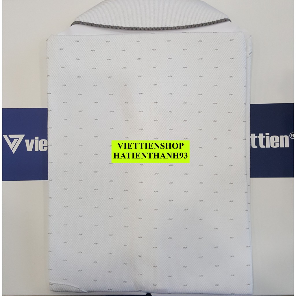 (3241 Sp) ÁO THUN VIỆT TIẾN NGẮN TAY CÓ CỔ