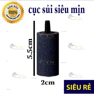 Combo 5 cục sủi oxy siêu mịn hình trụ dài 4cm