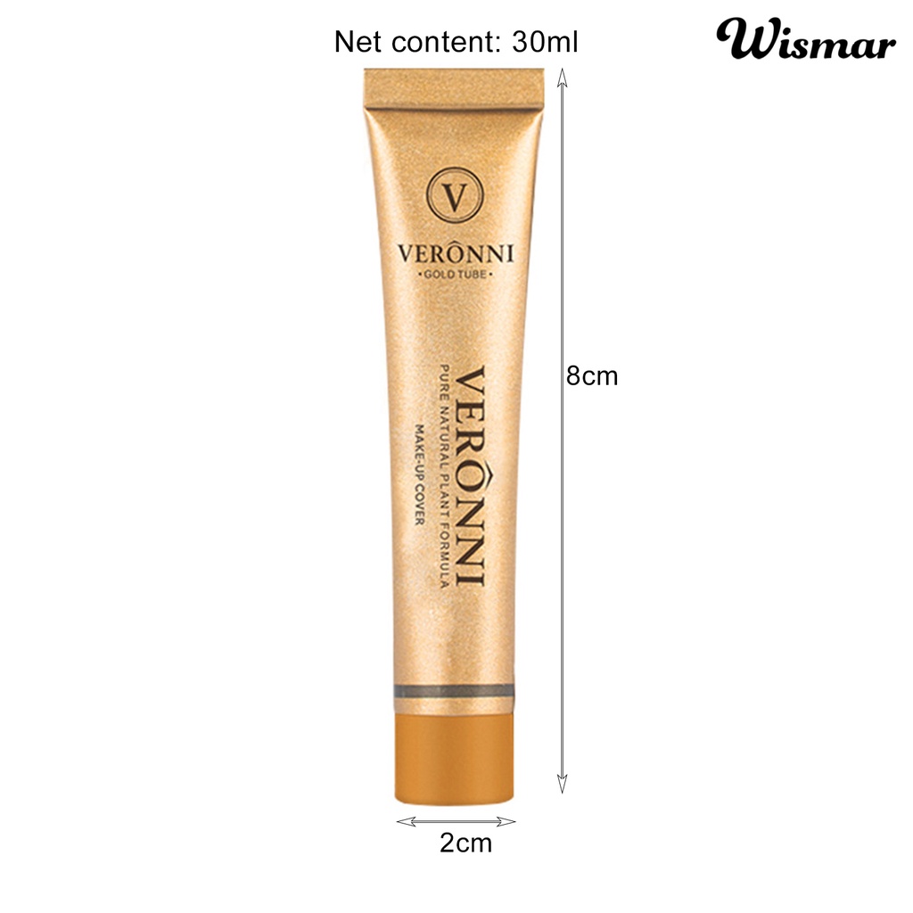 Kem nền che khuyết điểm dạng lỏng 30ml chống thấm nước che phủ hình xăm
 | BigBuy360 - bigbuy360.vn