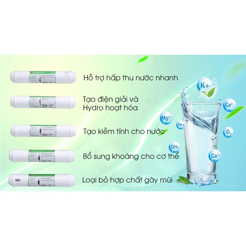 Lõi Lọc Kangaroo Hydrogen 5,6,7,8,9 - Chính hãng, Sản xuất Hàn Quốc, Hydrogen Kangaroo