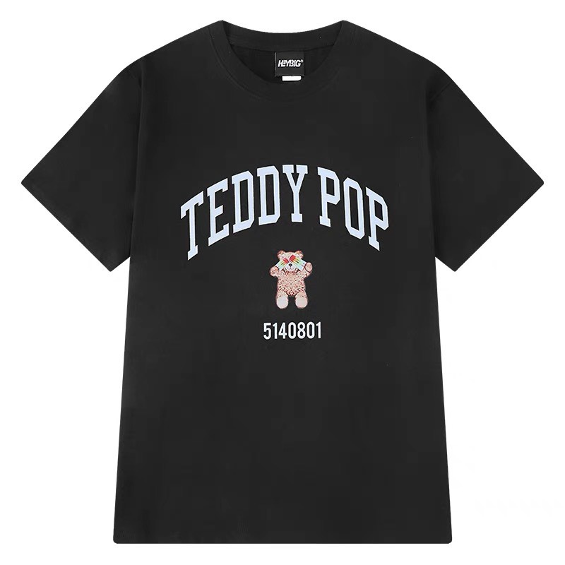 Áo thun unisex, áo phông nữ nam tay lỡ form rộng Teddy Pop chất cotton 4 chiều Mophus MT009