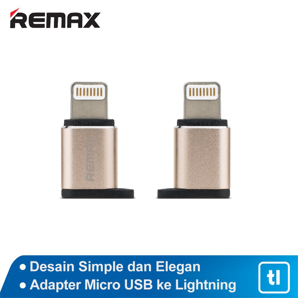 Đầu Chuyển Đổi Otg Remax Từ Micro Usb Sang Lightning Ra-usb2 Cho Iphone