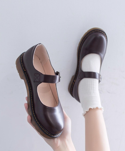 [CÓ SẴN] Giày Lolita vintage sinh viên nữ Kiểu Nhật Harajuku dễ thương phong cách retro oxford búp bê basic lenvintage