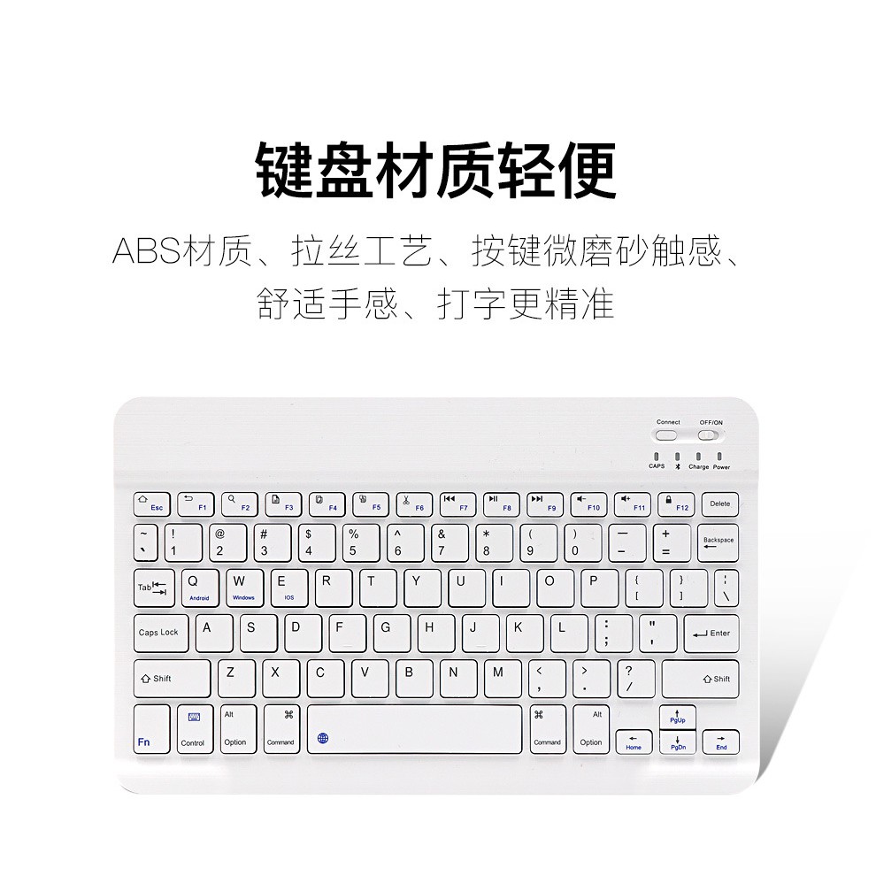 Bao Da Viền Silicon Dẻo Kèm Bàn Phím Bluetooth Siêu Mỏng Cho Ipad Mini 1-5 / 9.7 / 10.2 / 10.5 / 12.9 Inch