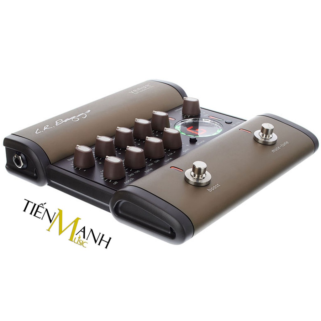 Venue DI L.R. Baggs Acoustic Guitar Thiết bị tạo hiệu ứng âm thanh LR Baggs Preamp EQ Tuner Pedal - Chính Hãng