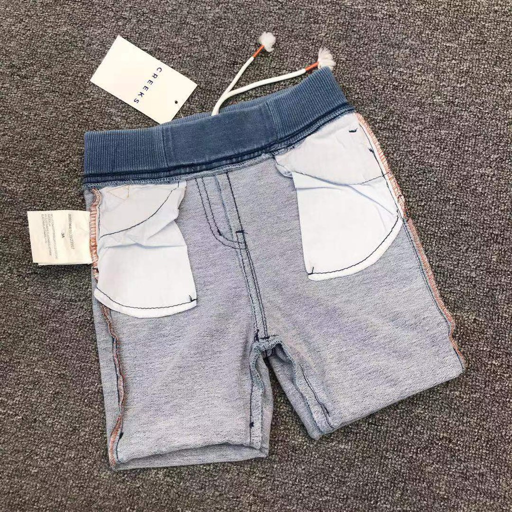 Quần short Jean Creeks rút dây