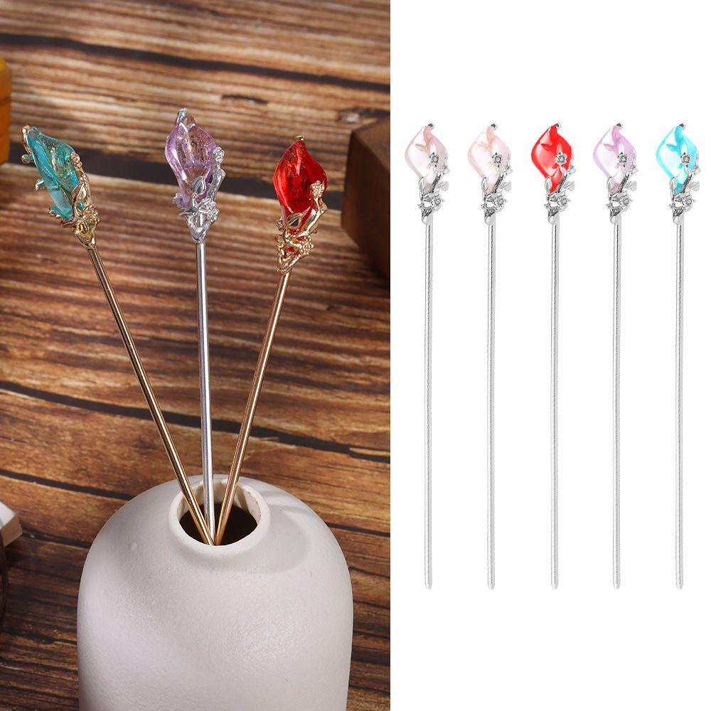 Trâm Cài Tóc Bằng Kim Loại Phong Cách Hán Phục Cho Nữ